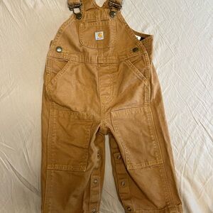 Carhartt Kids Tan Overalls